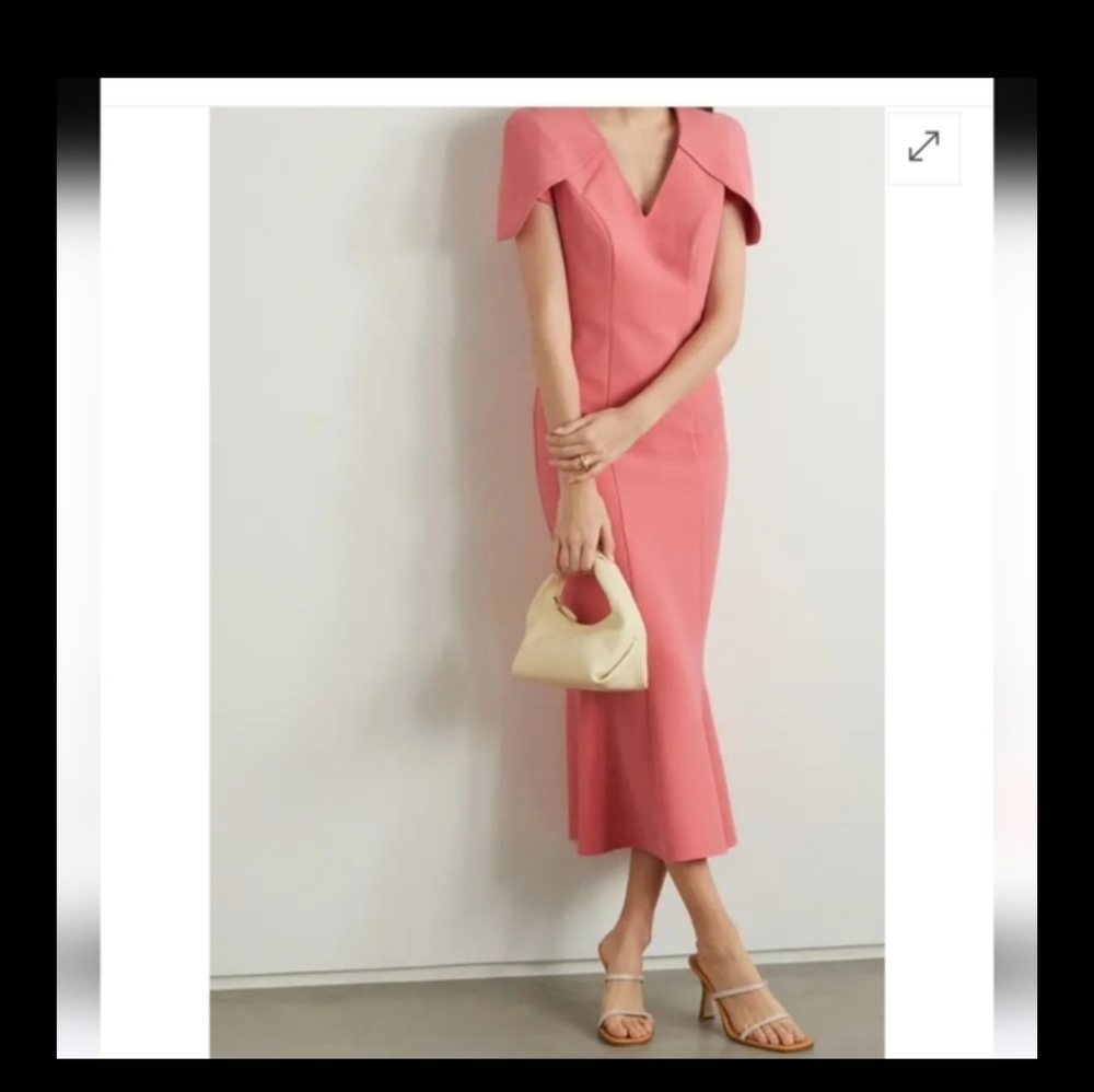 Elegant Pink Women's Dress